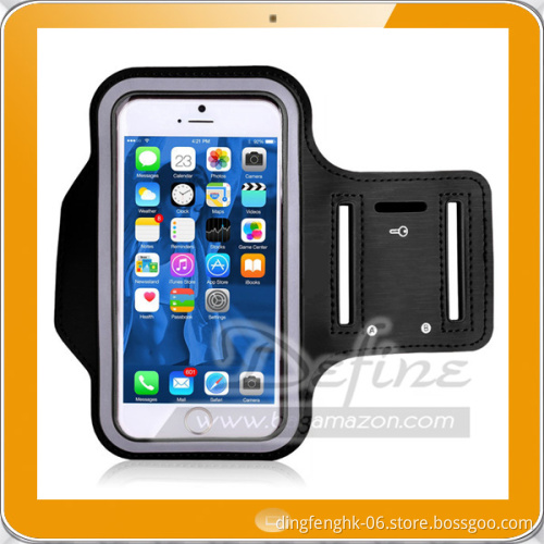 Soft Neoprene Sports Armband with Key Holder for iPhone 6, 6S